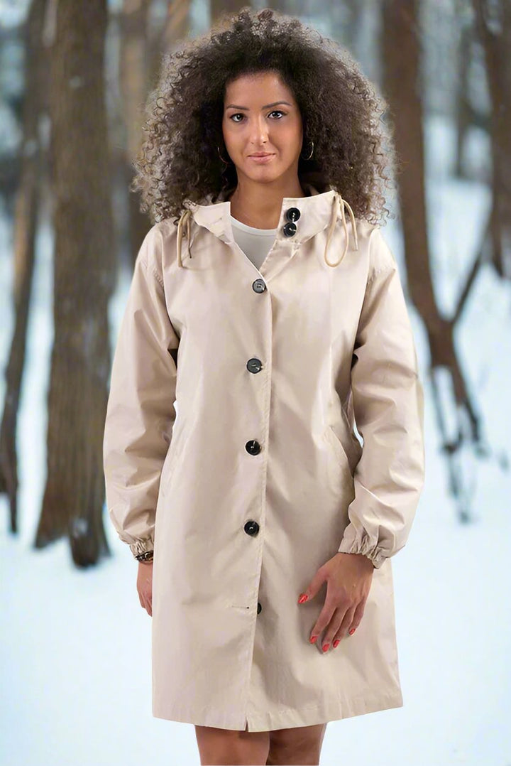 Imperméable, long et stylé pour femmes