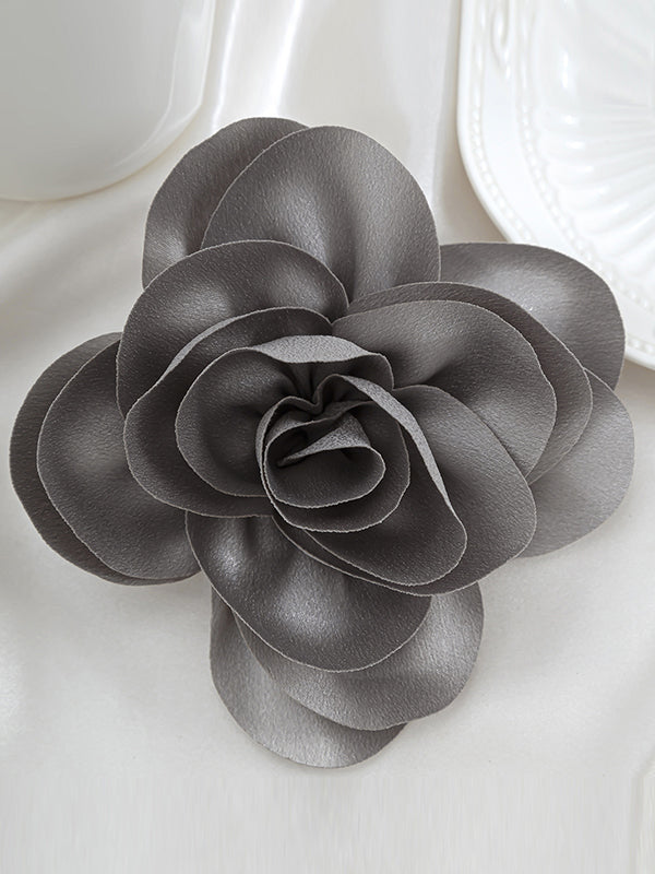 Broche à fleurs en 3D