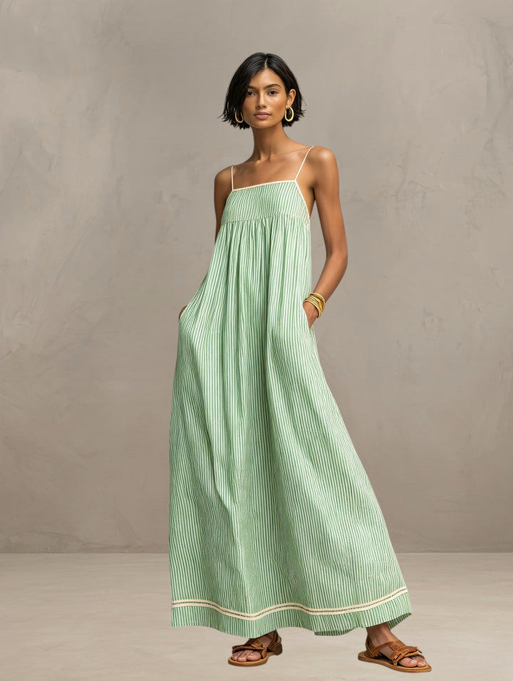 Janne | Robe Maxi d'Été