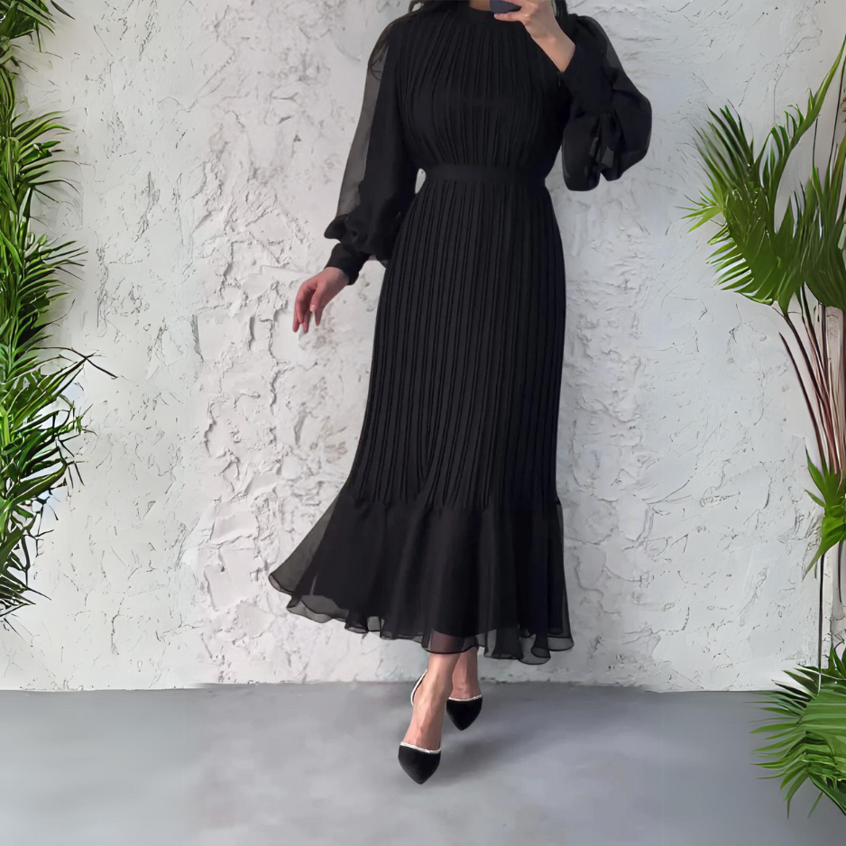 Cami - Robe de soirée élégante pour l'automne avec des accents en tricot