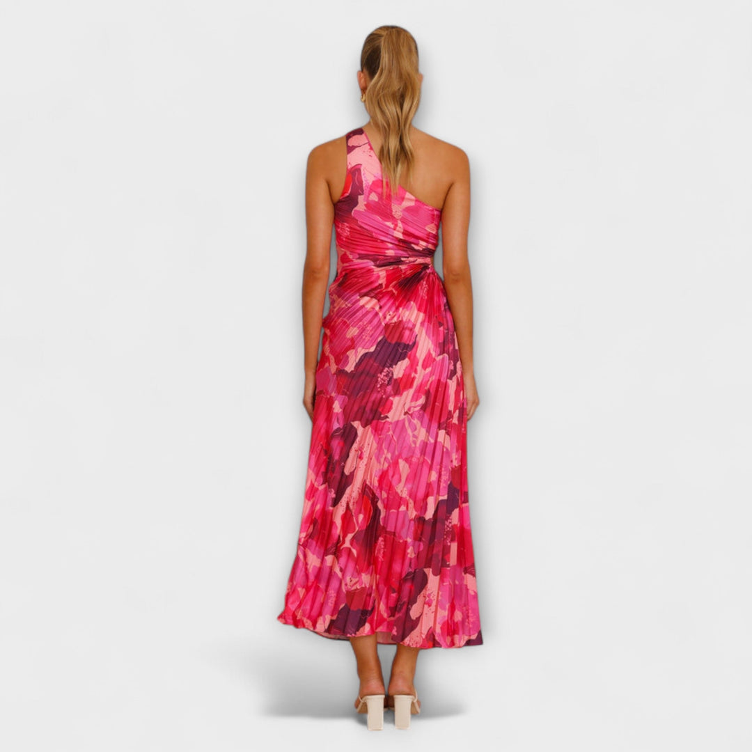 Sienna - Robe maxi élégante avec découpes