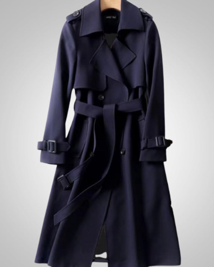 Sandra | Manteau Trench Classique à Ceinture pour Femmes