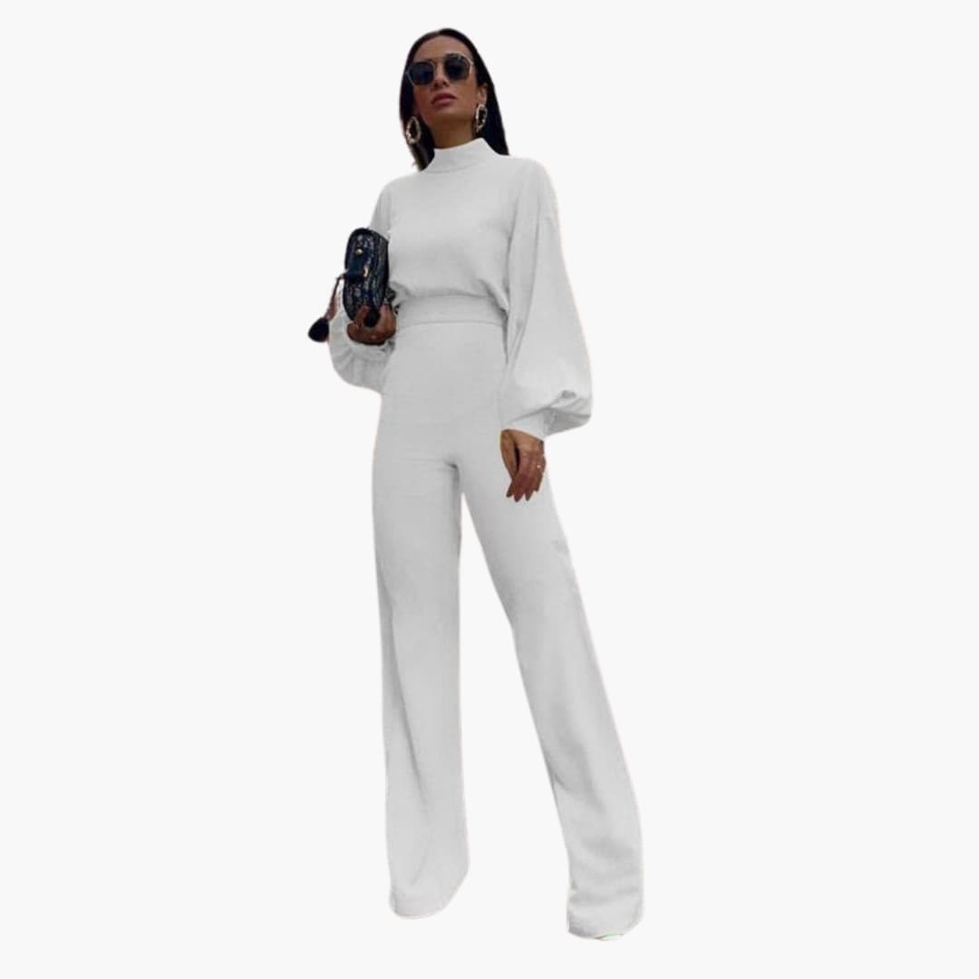 Combinaison élégante pour femmes - Style confortable avec col montant
