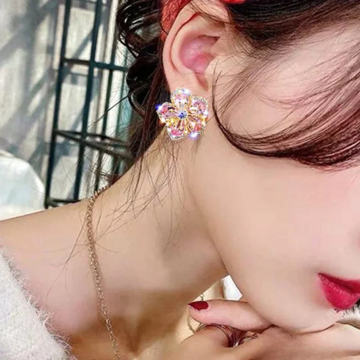 Sunniva – Boucles d'oreilles Fleur Magique