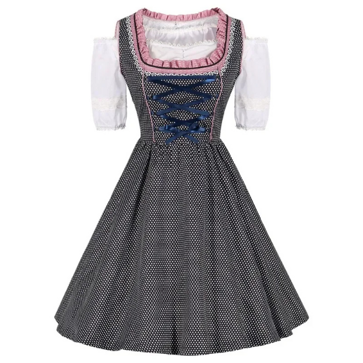 Robe dirndl pour femmes avec coupe moderne | Style traditionnel en longueur midi