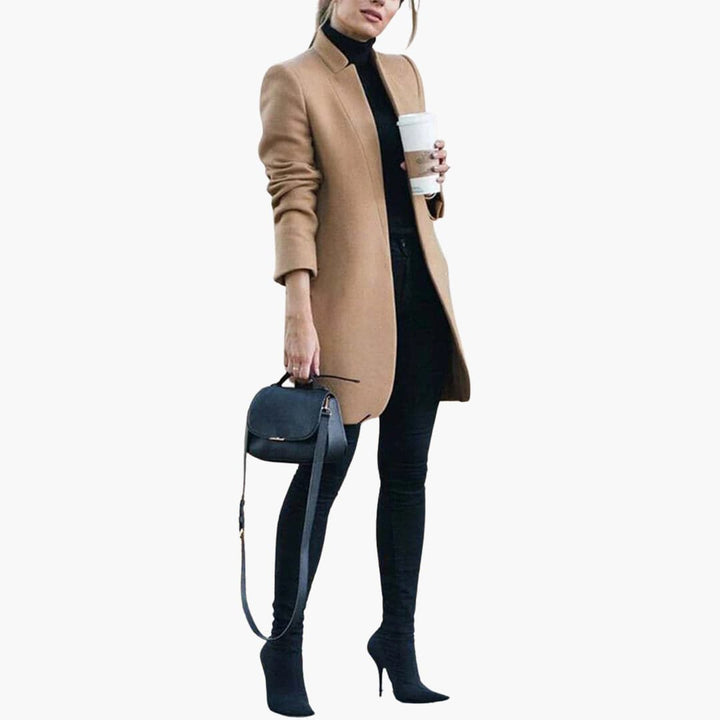 Trench-coat au style décontracté pour femmes