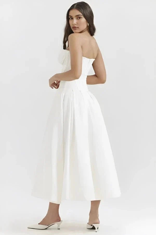 Larissa | Robe Midi Corset Femme pour Occasions Spéciales – Corset Midi Élégant 2026