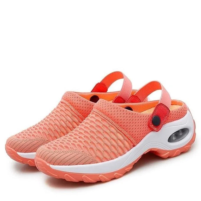 Henrike - Baskets Slip-On pour Femmes avec Mesh et Sangle