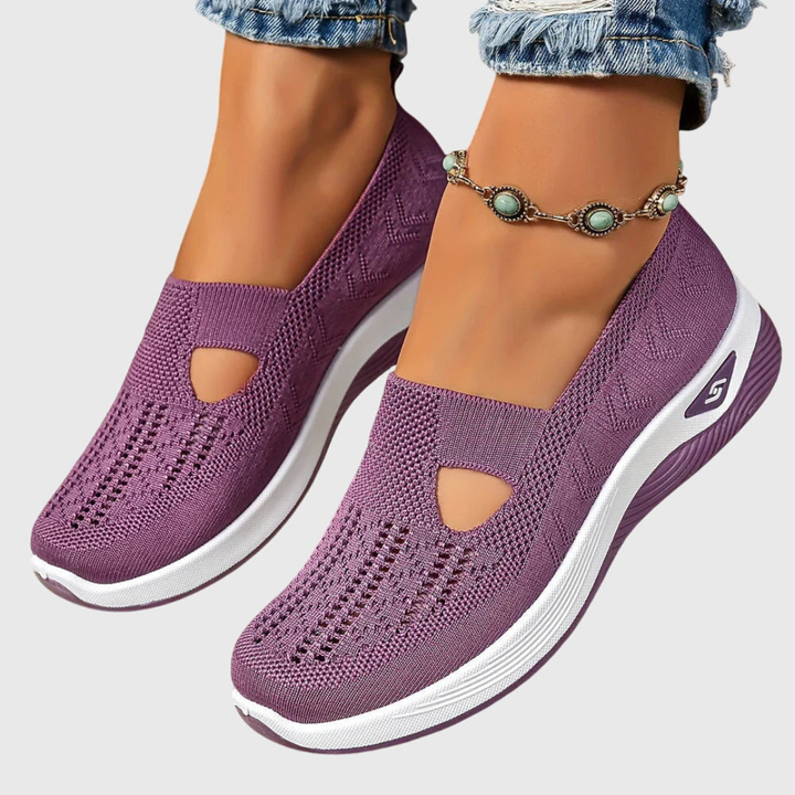 Frieda | Baskets à enfiler en tricot respirantes pour femmes