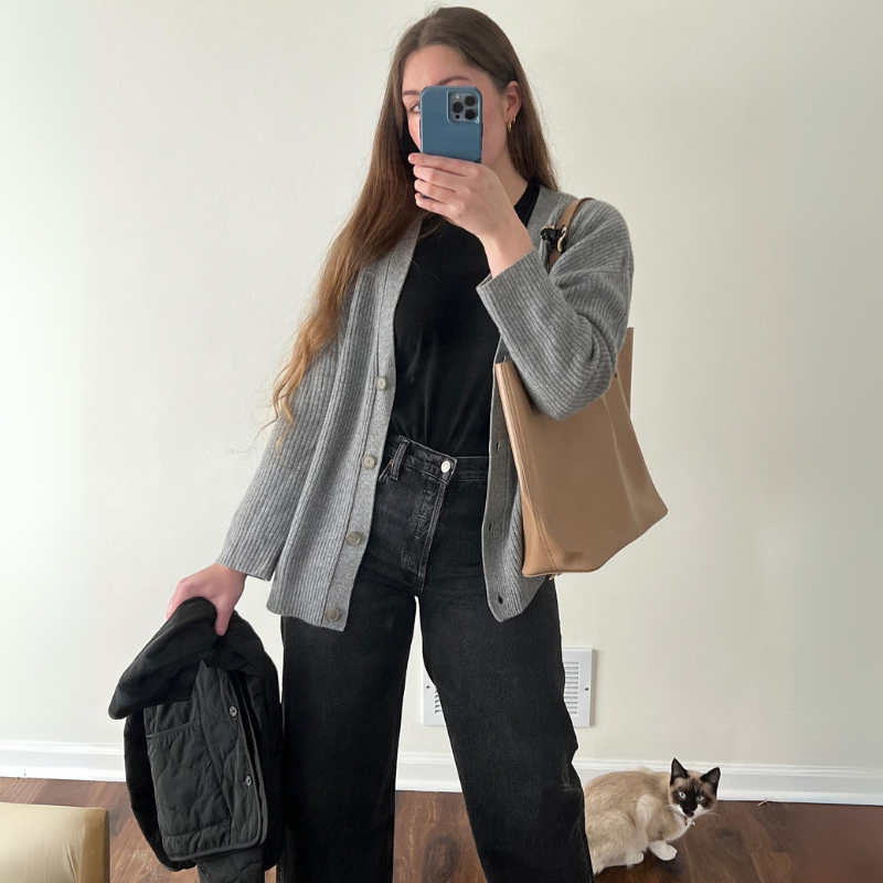 Cardigan Femme Oversize Côtelé | Détente Long