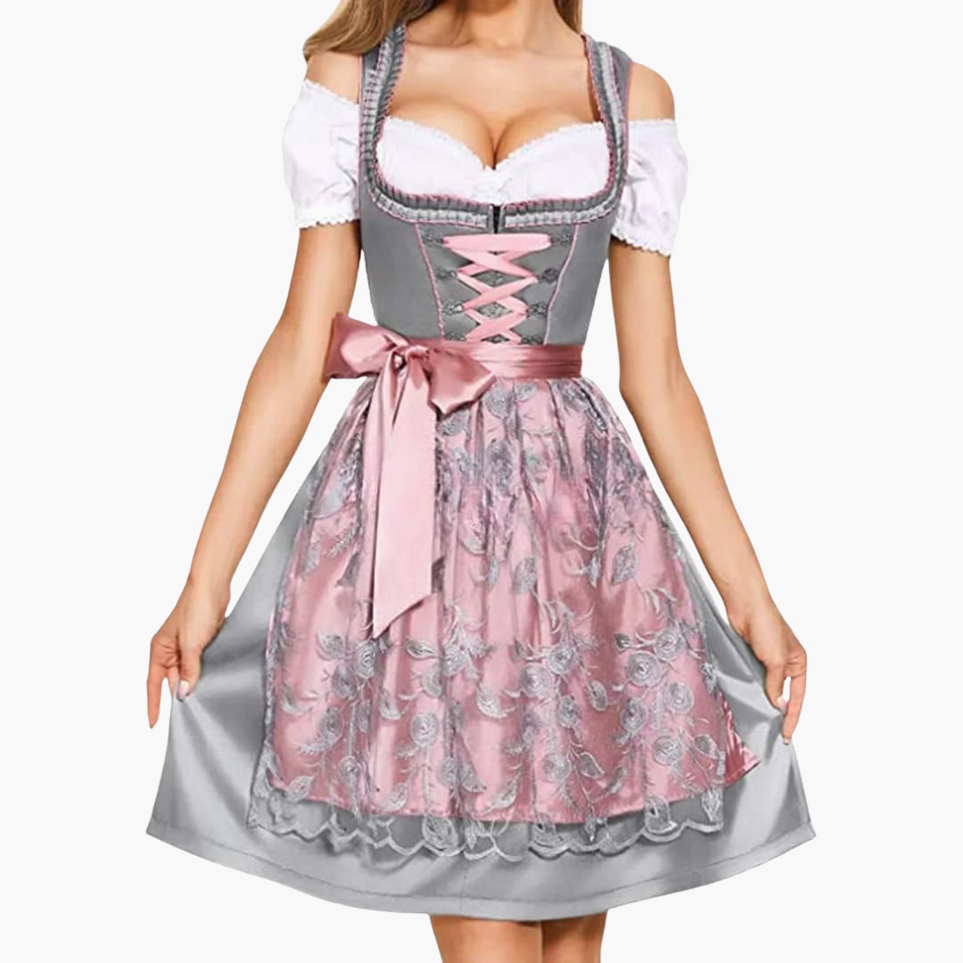 Robe Dirndl pour femmes - Oktoberfest 2025