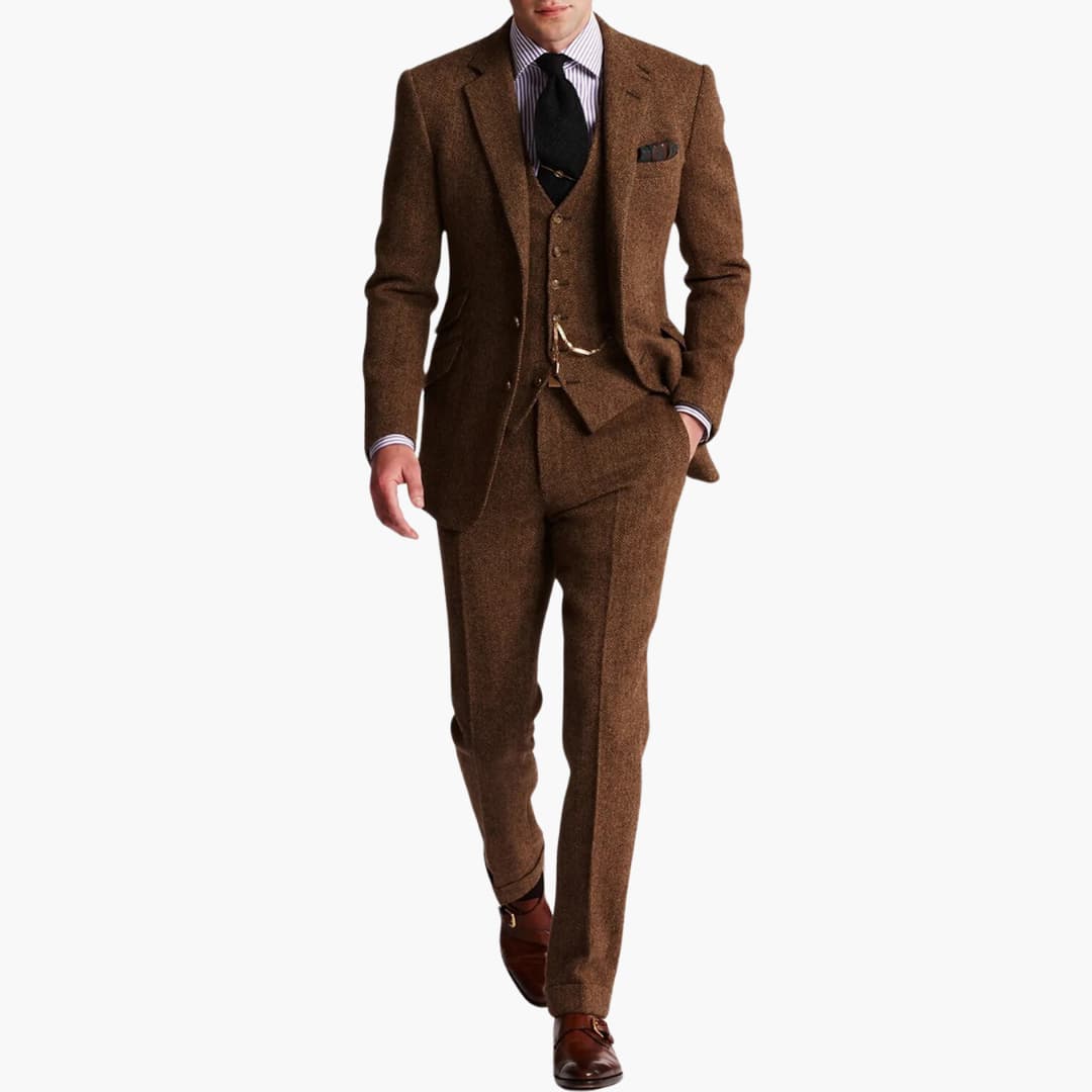 Costume de invité de mariage - style élégant pour hommes avec gilet