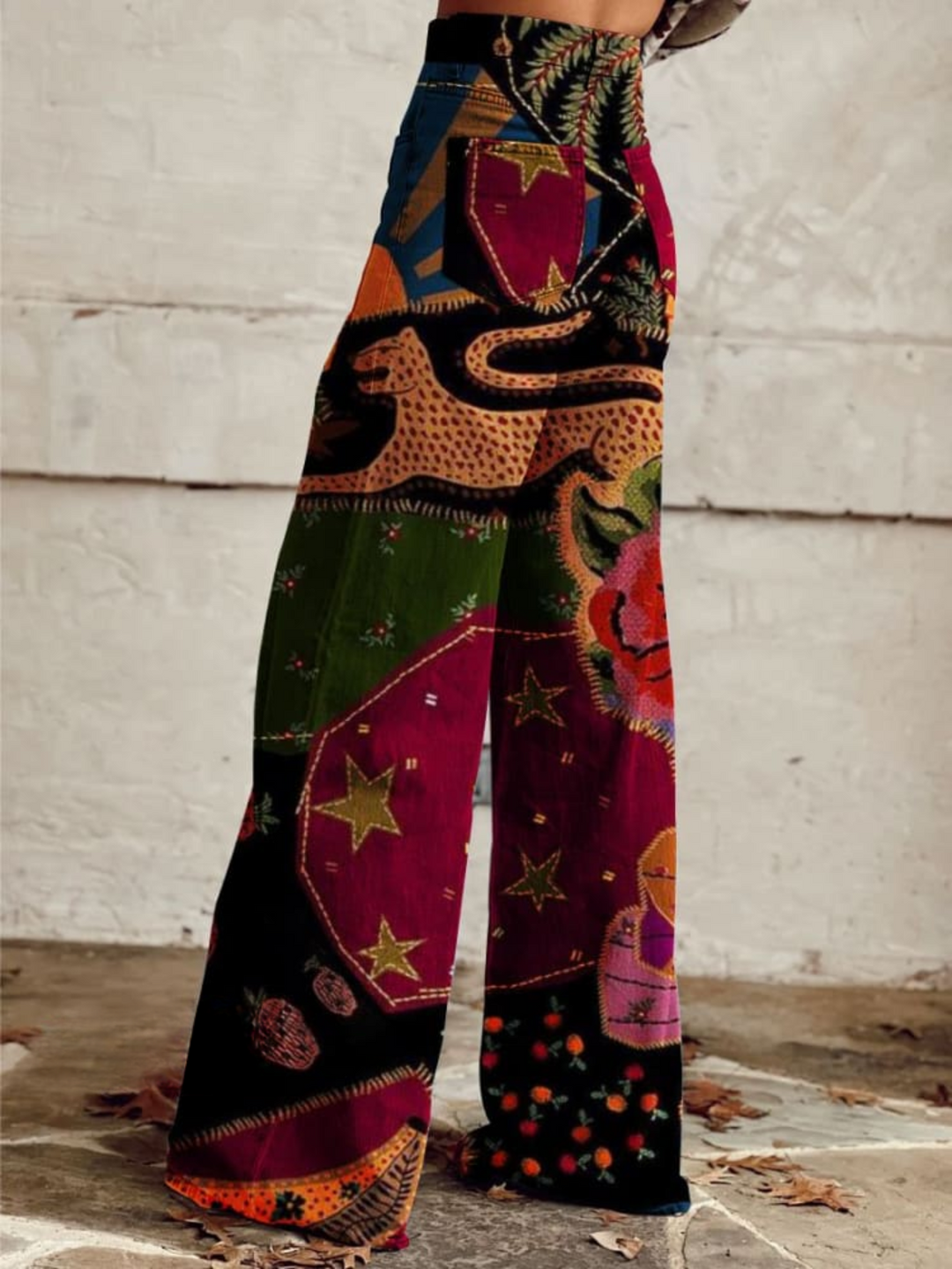 Luna | Pantalons larges organiques pour un style mystique
