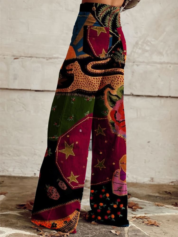 Luna | Pantalons larges organiques pour un style mystique