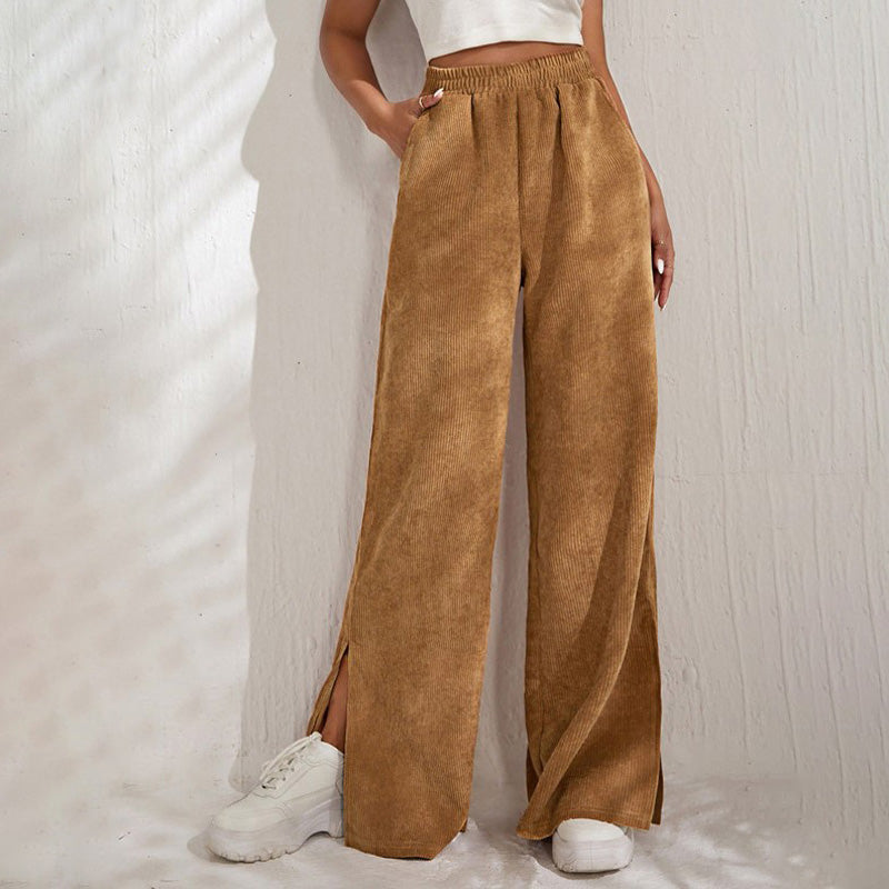 Aeri - Superbe pantalon en tissu évasé