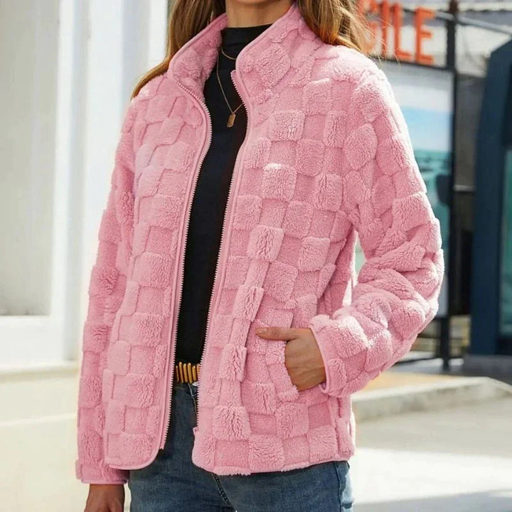 Valentine - Veste d'hiver à carreaux pour femmes