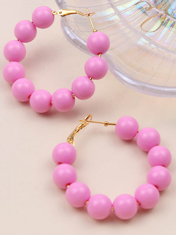 Boucles d'oreilles géométriques
