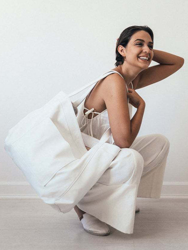 Sac à main géométrique à empiècements