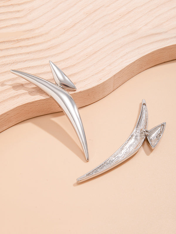 Boucles d'oreilles pendantes géométriques