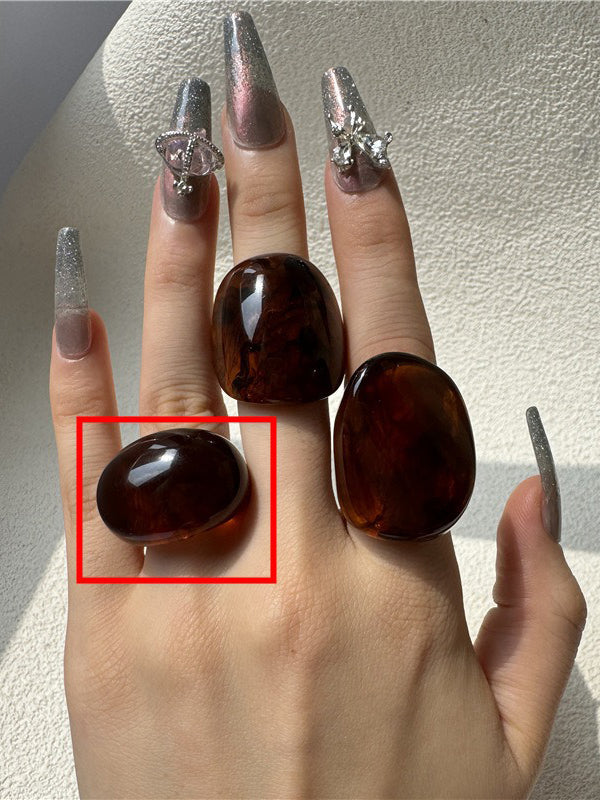 Bague géométrique