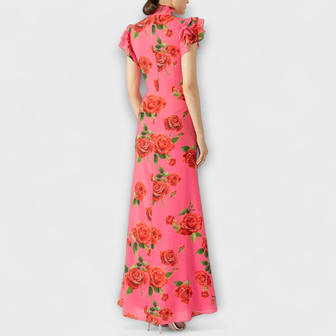 Luna - Robe maxi à imprimé floral