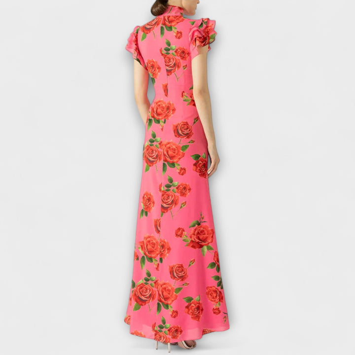 Luna - Robe maxi à imprimé floral
