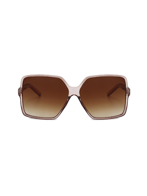 Lunettes de soleil géométriques anti-UV