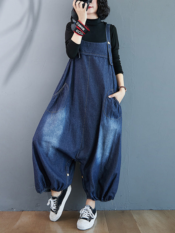 Robe simple boutonnée en jean