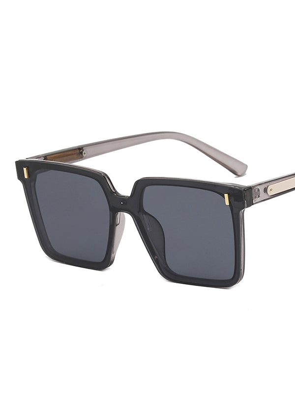 Lunettes de soleil géométriques anti-UV