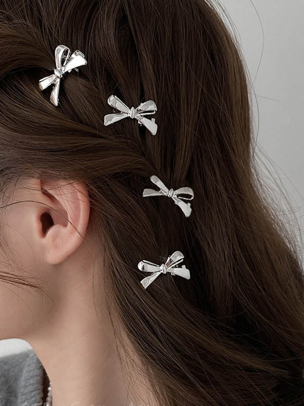Pinces à cheveux à nœud
