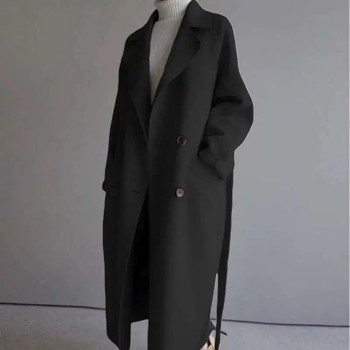 Manteau à revers pour femmes