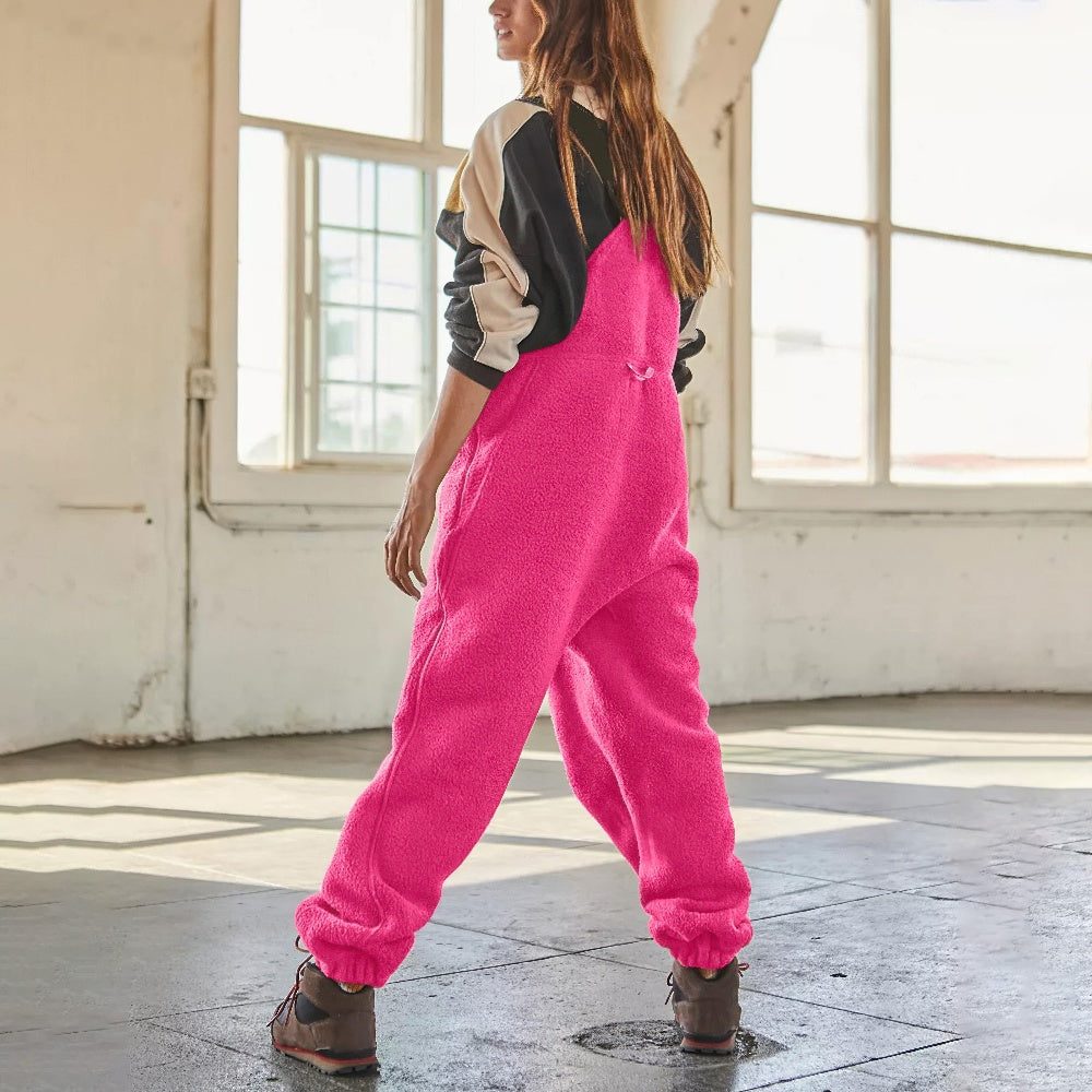 Olivie - Combinaison en Fleece Corde Réglable