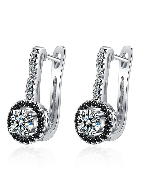 Boucles d'oreilles à strass