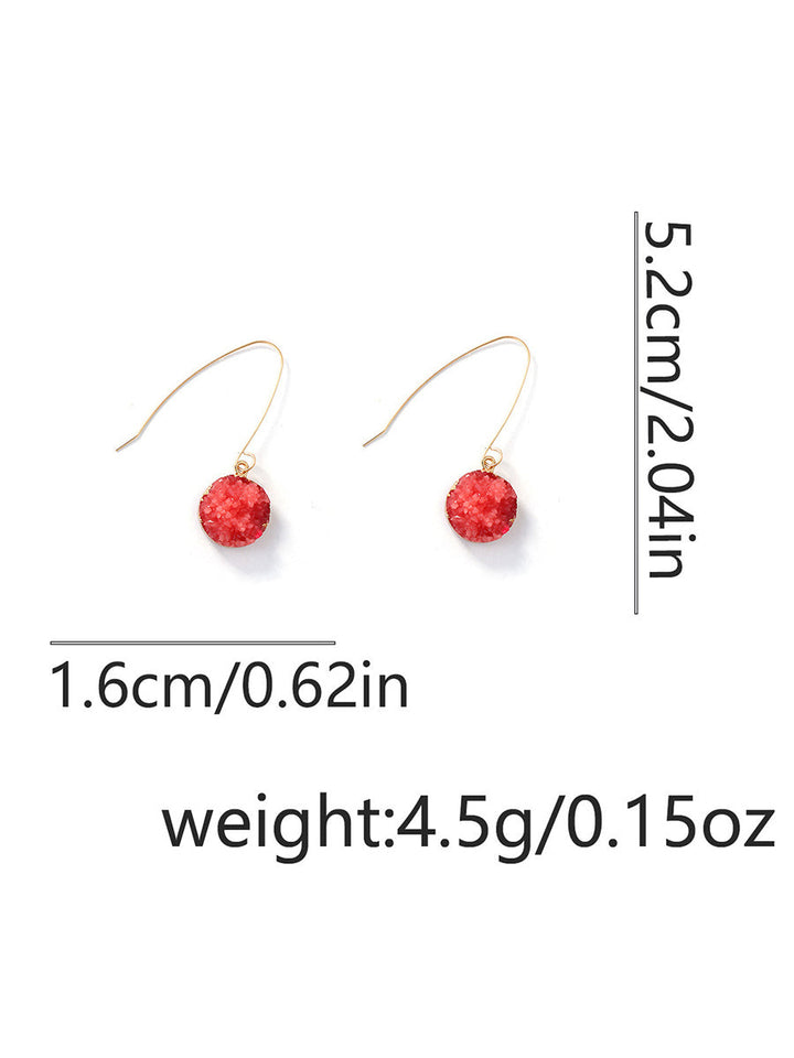 Boucles d'oreilles géométriques en forme de goutte