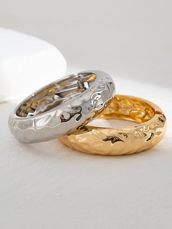 Bracelet géométrique couleur unie