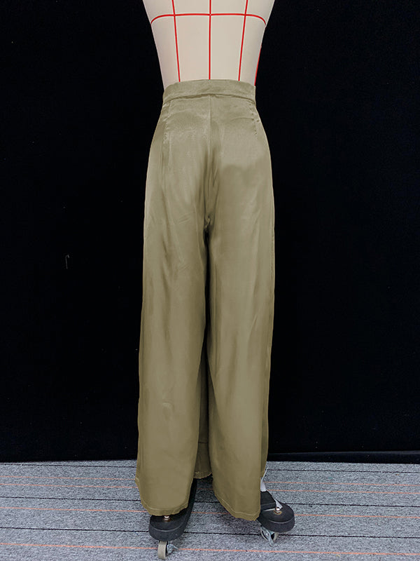 Sweats à capuche unis originaux – Ensemble deux pièces pantalon jambes écartées