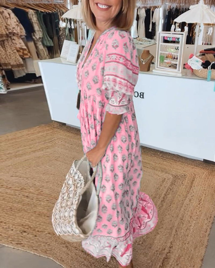 MAYLORA™ | Tunique Bohémienne à Franges