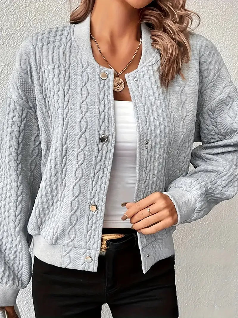 HELENE – Veste en tricot pour femmes – Élégante cardigan au design raffiné