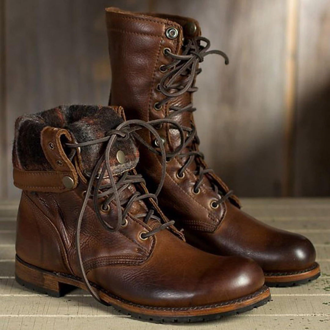 Bottes Femme Doublées Chaudes | Confort Souple Flexible
