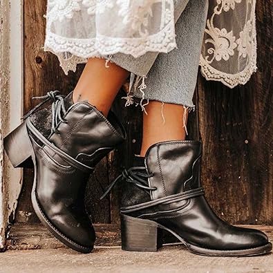 Chaussures Dirndl Vintage pour Femmes | Bottines