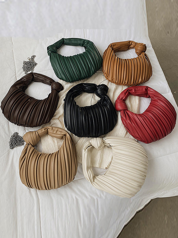 Sacs à fermeture éclair plissés à empiècements Accessoires Sacs à main Sacs à bandoulière