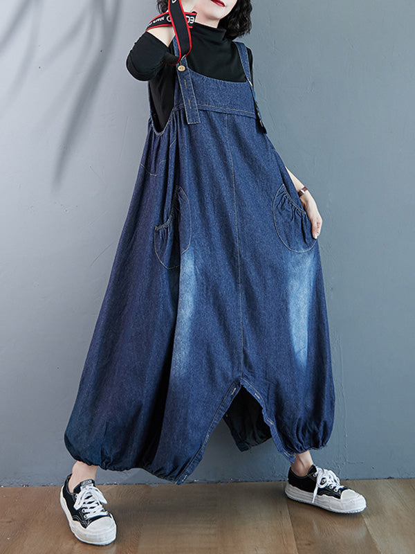 Robe simple boutonnée en jean