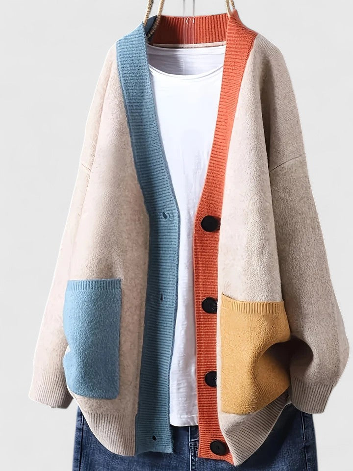 Karla | Cardigan féminin intemporel en matériaux doux
