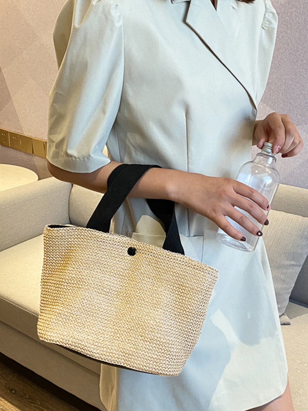 Sac tissé simple et décontracté pour les vacances