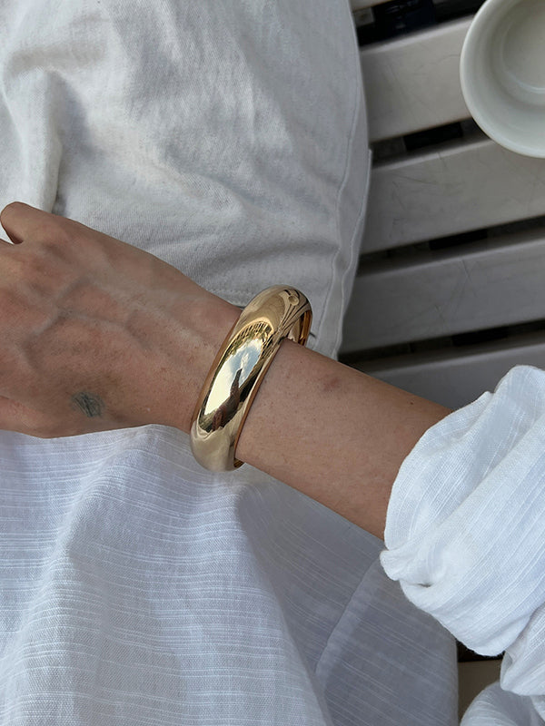 Bracelet géométrique brillant