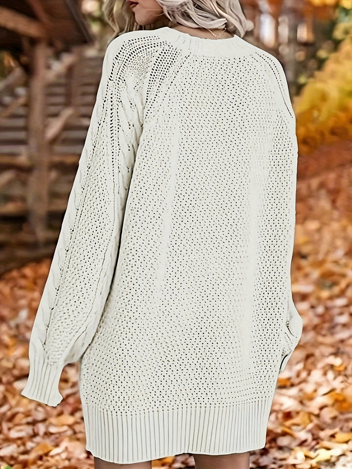 Robe en tricot charmante, confortable et décontractée pour femmes