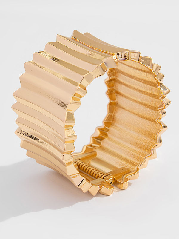 Bracelet géométrique couleur unie