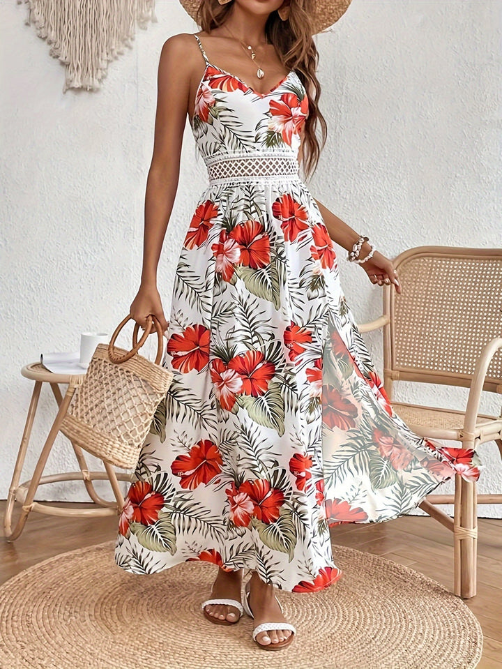Tessa | Robe Maxi à Fleurs en Élégance Boho
