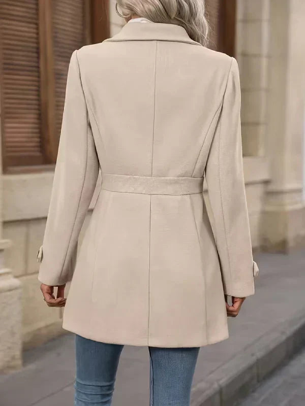 Hanna | Manteau d'hiver en tweed élégant pour femmes moderne
