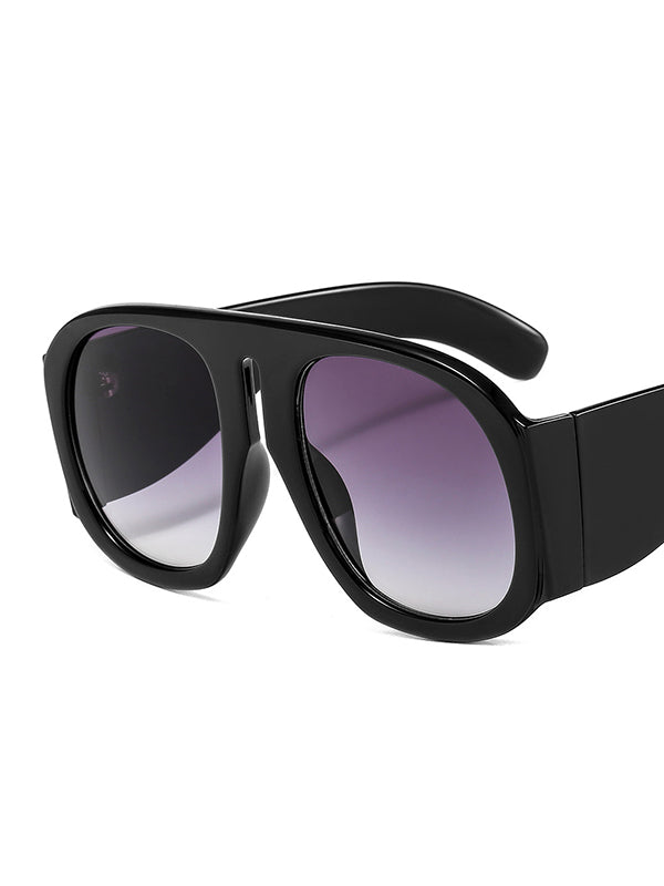 Lunettes de soleil géométriques anti-UV